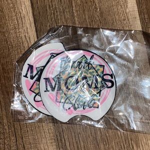 New neoprene bad moms car coasters